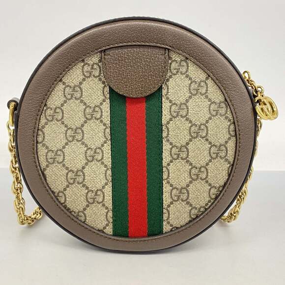 GUCCI Brown Leather Shoulder Bag - Picture 9 of 9